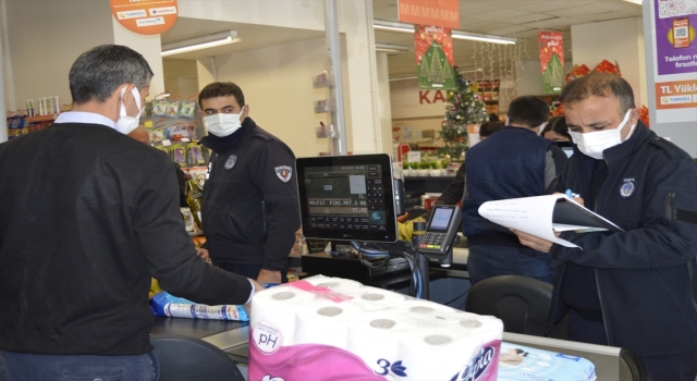 Kızıltepe’de marketlerde ”fahiş fiyat” denetimi