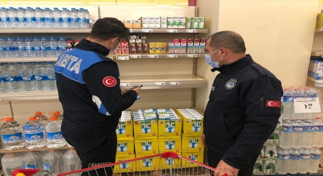 Kilis’te marketlerde fiyat denetimi yapıldı