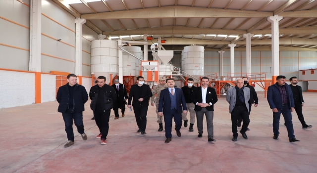 Kaymakam Tunç, OSB’de incelemelerde bulundu 