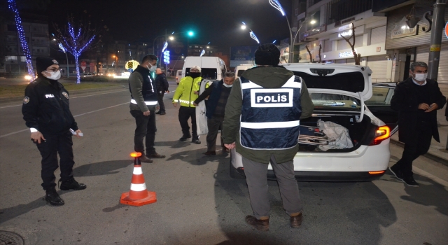 Batman’da 1200 polisle ”huzur ve güven” uygulaması