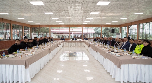 Diyarbakır Emniyet Müdürü Aşkın, basın mensuplarıyla bir araya geldi 