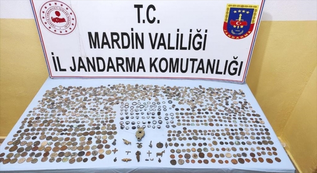 Mardin’de 1339 tarihi eser ele geçirildi