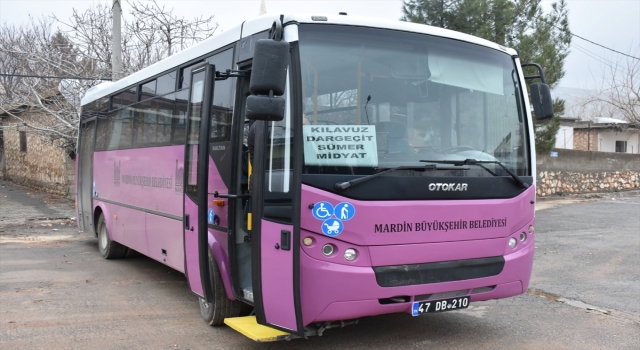 Dargeçit’te 2 kırsal mahalleye toplu taşıma hizmeti