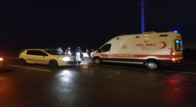 Batman’da tırın otomobile çarpması sonucu 1 kişi yaralandı