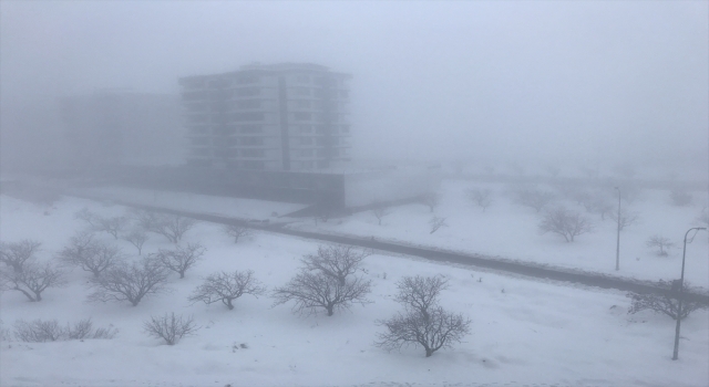Gaziantep’te sis etkili oluyor