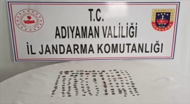 Adıyaman’da 155 parça tarihi eser ele geçirildi