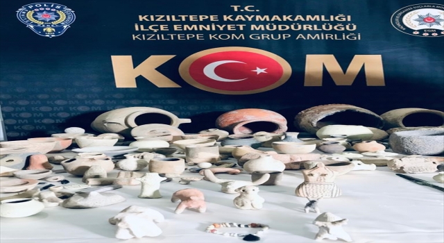 Mardin’de 420 parça tarihi eser ele geçirildi