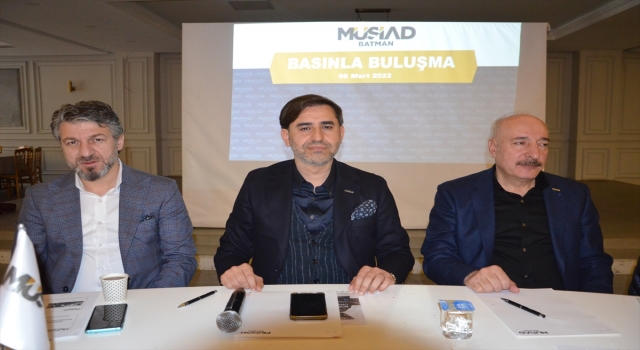 MÜSİAD Batman Şube Başkanı İraz, 2022 yılı hedeflerini anlattı 