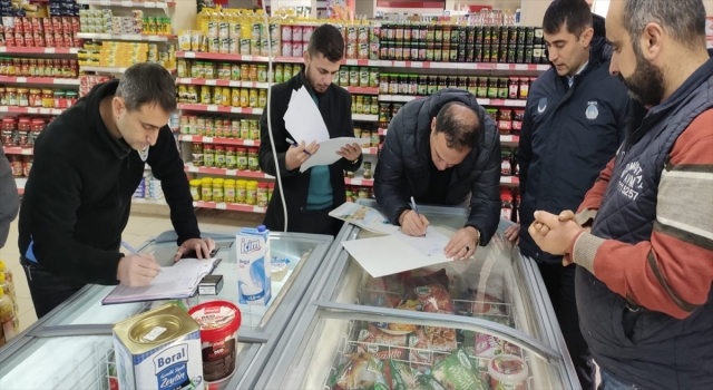 Silvan’da marketlere denetim
