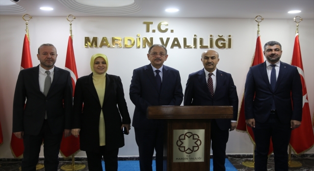 AK Partili Özhaseki, Mardin’de İl Danışma Meclisi Toplantısı’nda konuştu: