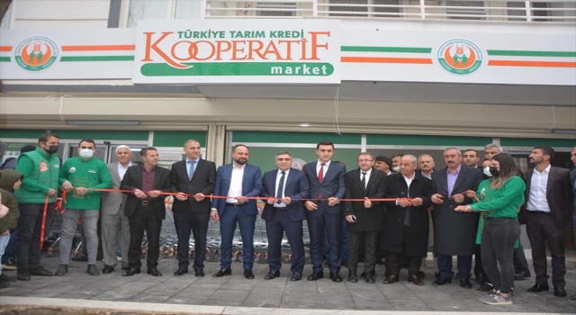Ergani’de Tarım Kredi Kooperatif Market’in şubesi açıldı 