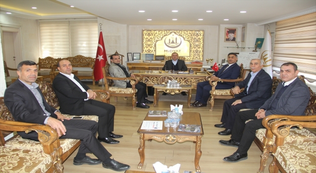 Midyat Belediye Başkanı Şahin’e, ASKON’dan ziyaret