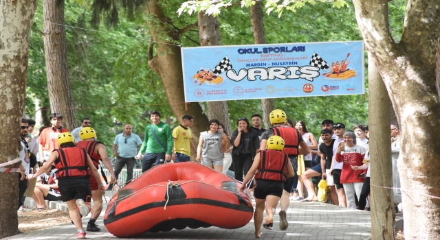 Mardin’de Rafting Okul Sporları Şampiyonası grup müsabakaları sona erdi