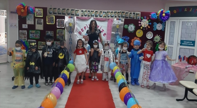 Diyarbakır’da anaokulunda gerçekleşen projeler sergilendi