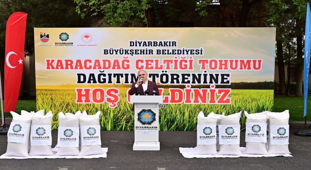 Diyarbakırlı 75 çiftçiye 63 ton çeltik tohumu dağıtıldı