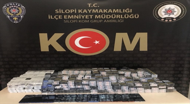 Şırnak’ta uyuşturucu ve kaçakçılık operasyonlarında 18 şüpheli yakalandı