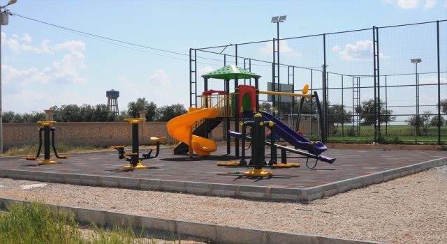 Artuklu’da kırsal mahallelere çocuk parkı