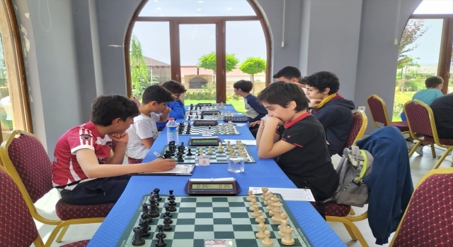 Mardin’de 150 sporcunun katılımıyla satranç turnuvası yapıldı
