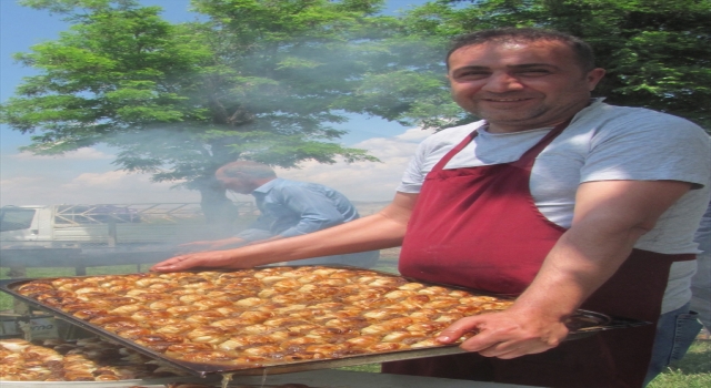 Araban sarımsağı kebap olarak tüketilmeye başladı