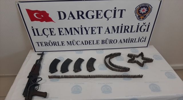 Mardin’de metruk binada uzun namlulu silah ve mühimmat ele geçirildi