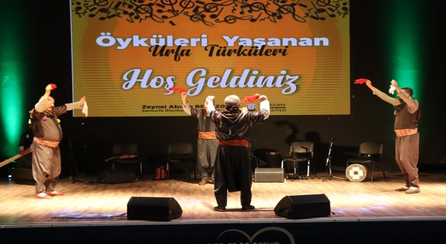 Şanlıurfa’da ”Öyküleri Yaşanan Urfa Türküleri” konseri düzenlendi