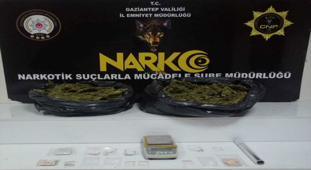 Gaziantep’te uyuşturucu operasyonunda 13 şüpheli yakalandı