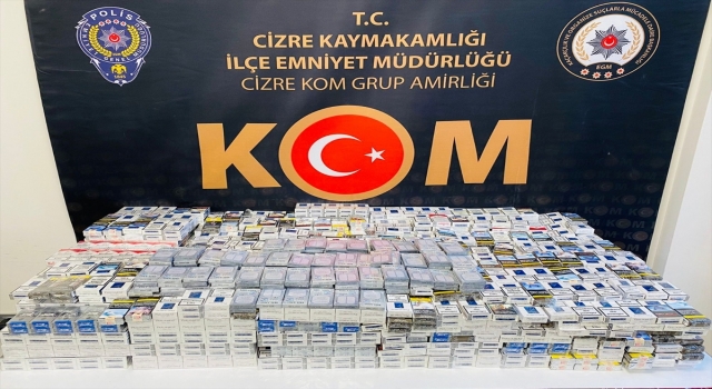 Şırnak’ta uyuşturucu ve kaçakçılık operasyonlarında 3 zanlı tutuklandı