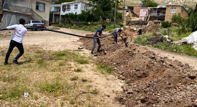 DİSKİ’nin çalışmasıyla Çermik’in kırsal Karataş Mahallesi temiz içme suyuna kavuştu