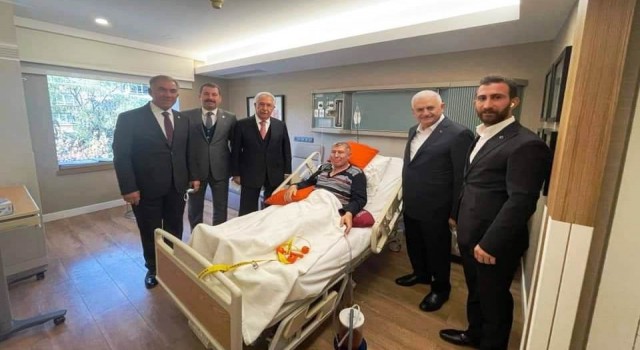 Binali Yıldırım’dan Baydilli Ailesine Hasta Ziyareti