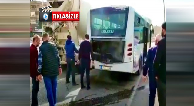 Belediye Otobüsünde Yangın