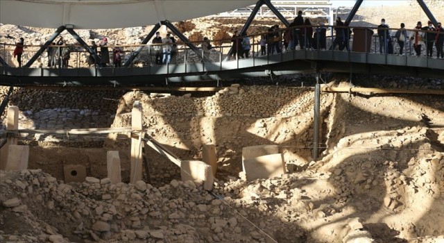 Göbeklitepe'de hafta sonu yoğunluğu