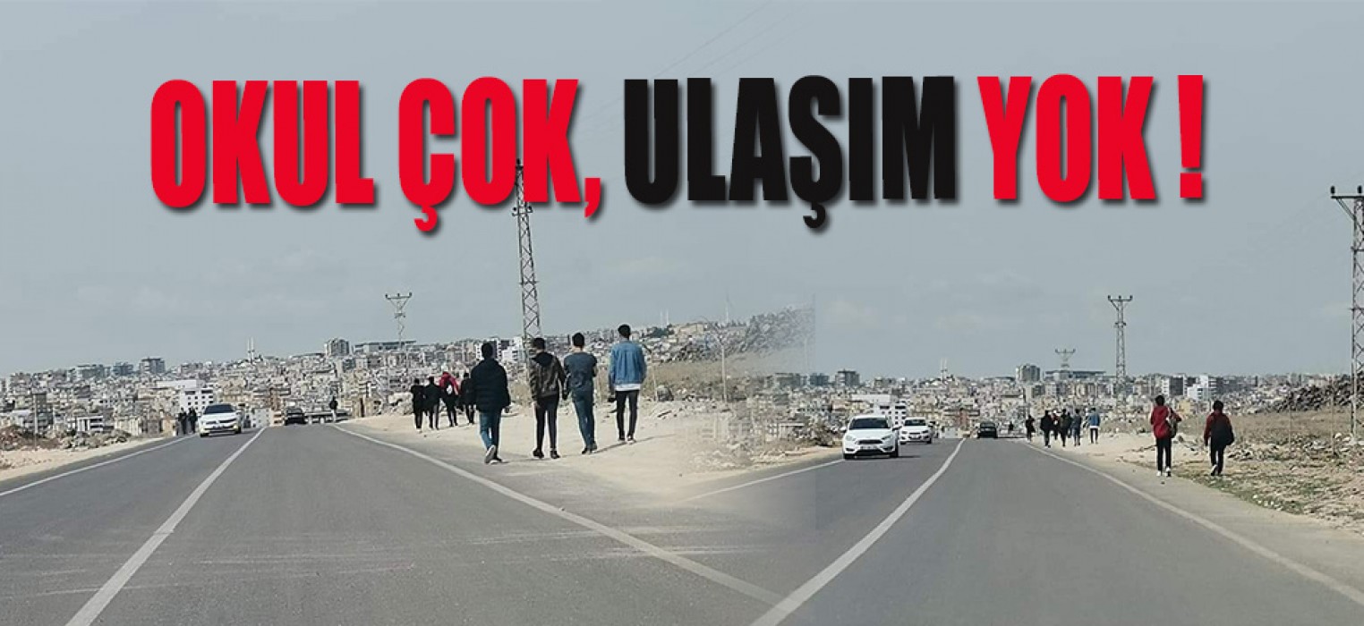 Zeytindalı kampüsünde ulaşım sorunu