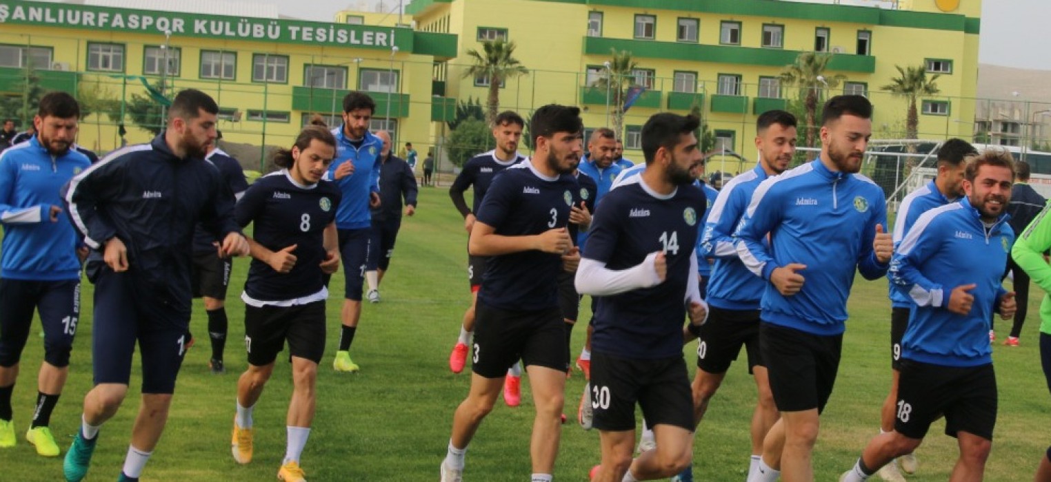 Urfaspor Afyon maçına hazırlanıyor