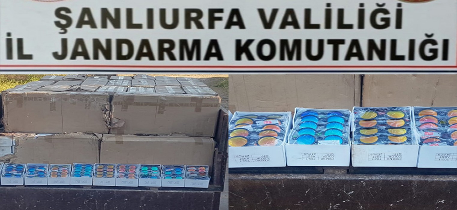 Binlerce kaçak ürün yakalandı