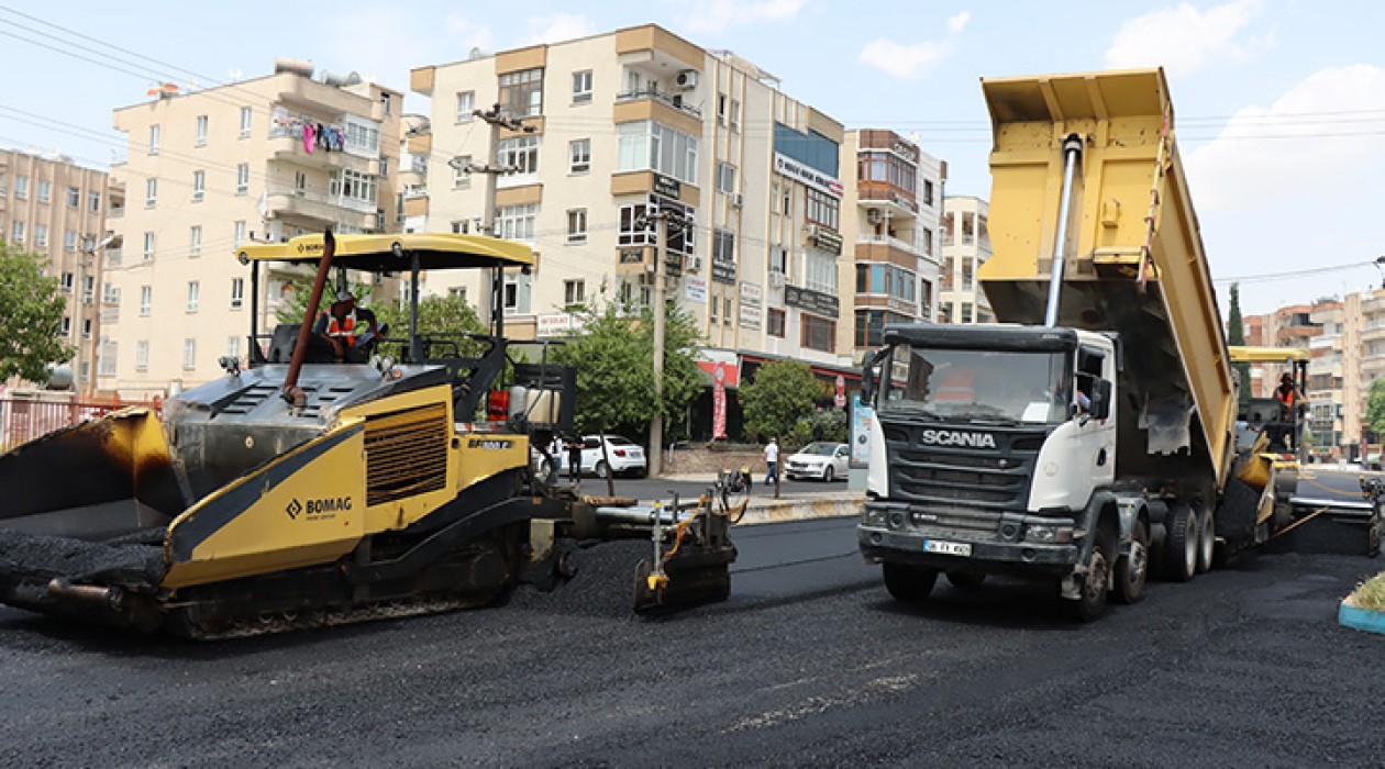 Asfaltlama çalışmaları hızlandı