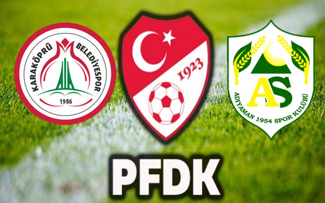 PFDK'dan Karaköprüspor’a ceza