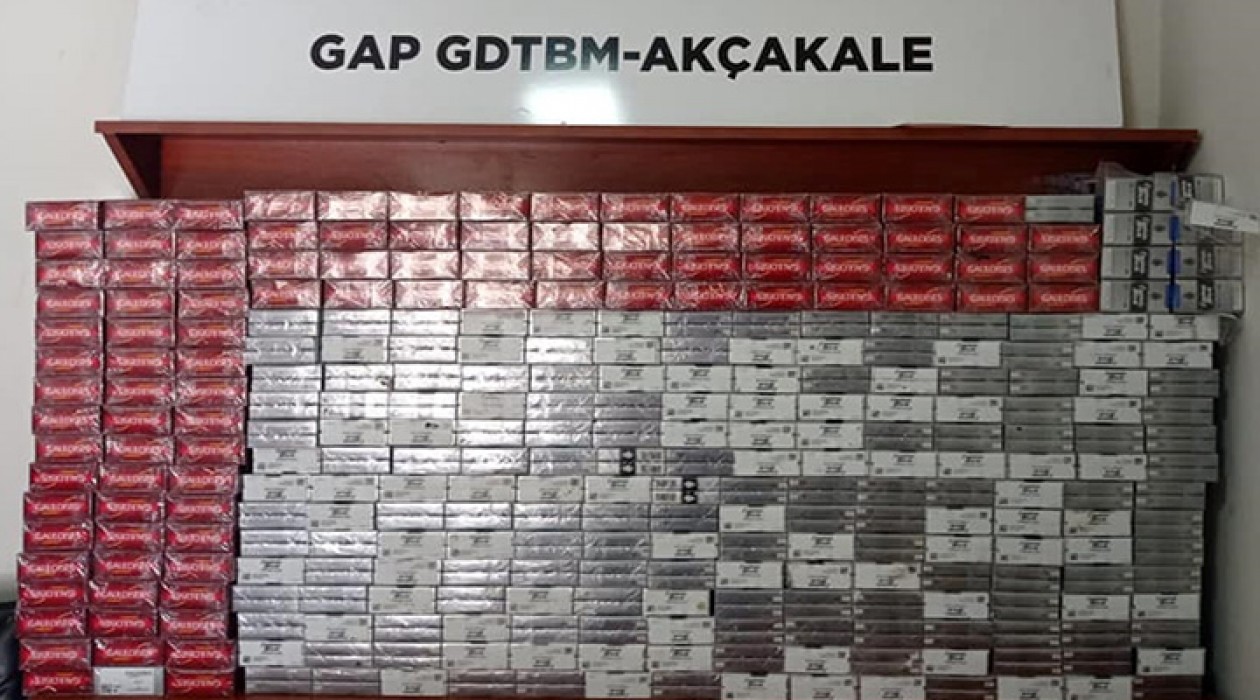 Yakıt deposunda kaçak sigara yakalandı