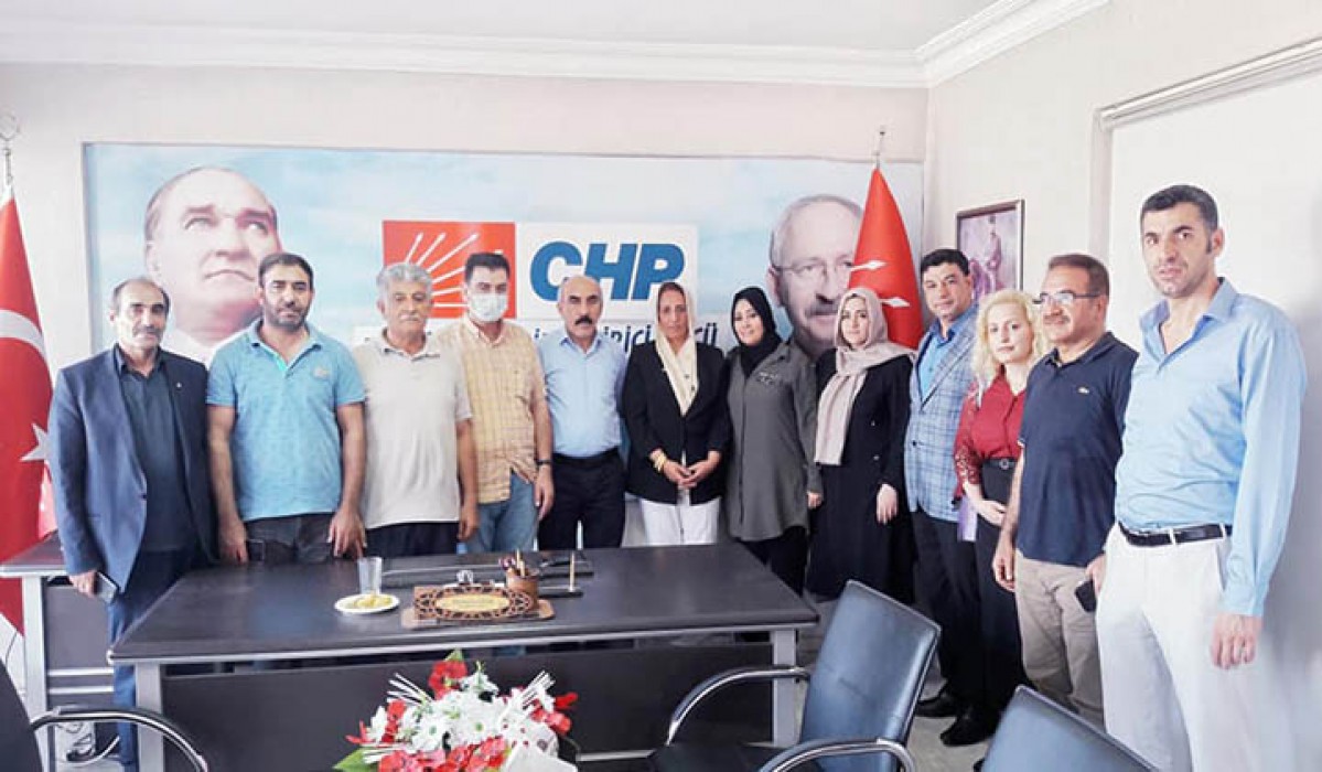 HDP ve ANAP’tan CHP Şanlıurfa İl Başkanlığına ziyaret