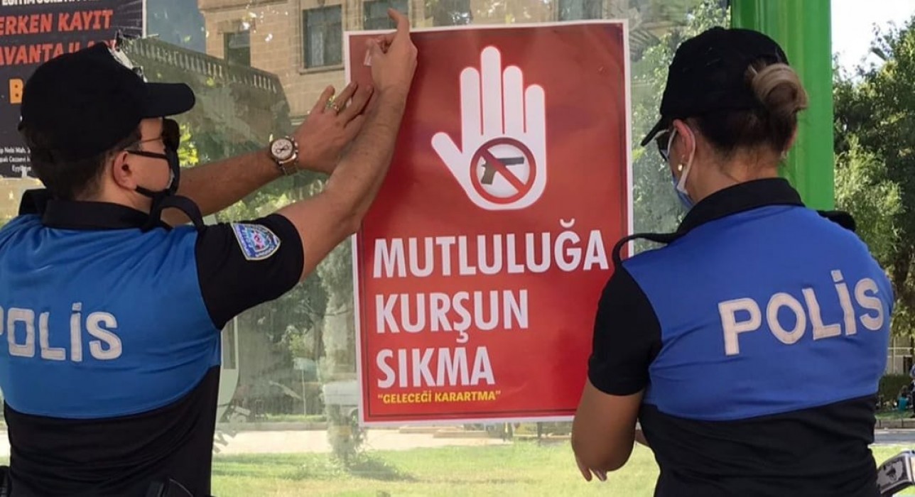 Şanlıurfa polisinden düğün magandalarına uyarı