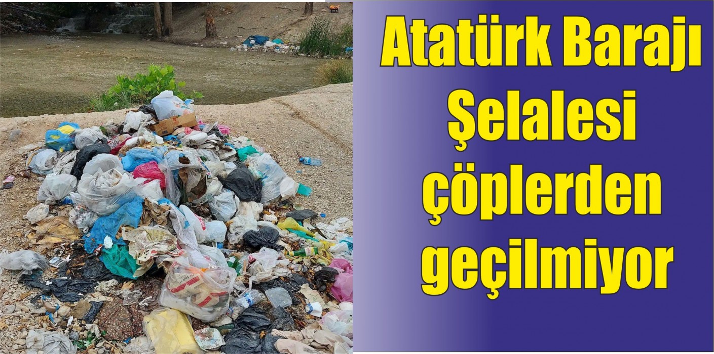 Bozova Şelalesinin durumu içler acısı
