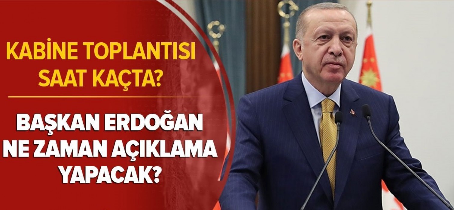 Kabine nihayet bugün toplanıyor...