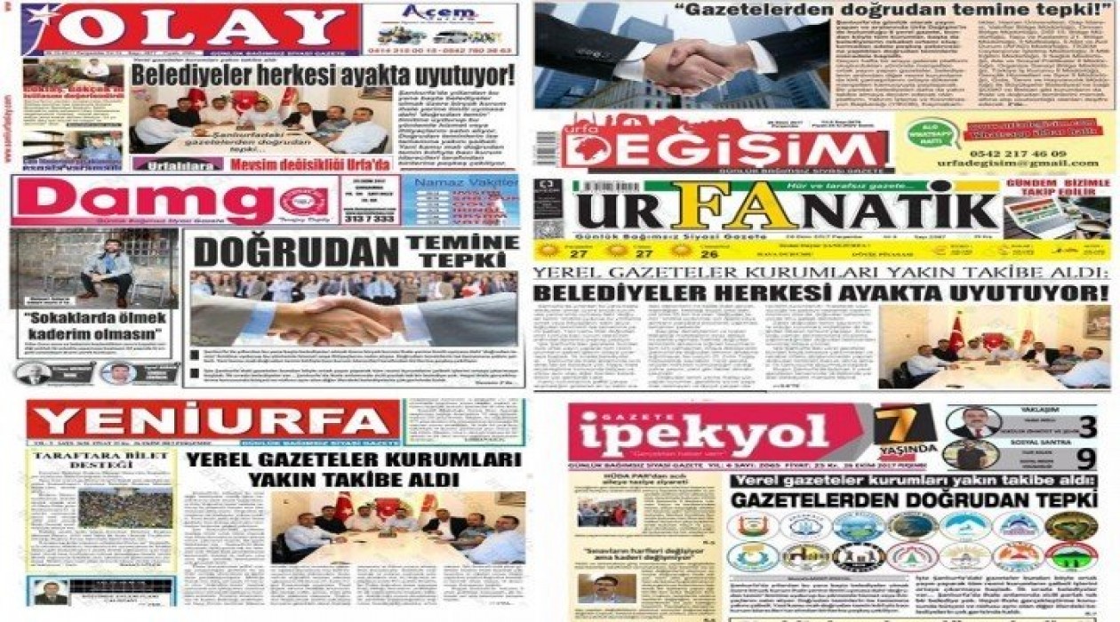 Yerel Medya Buluşmaları Urfa’da Start Alacak