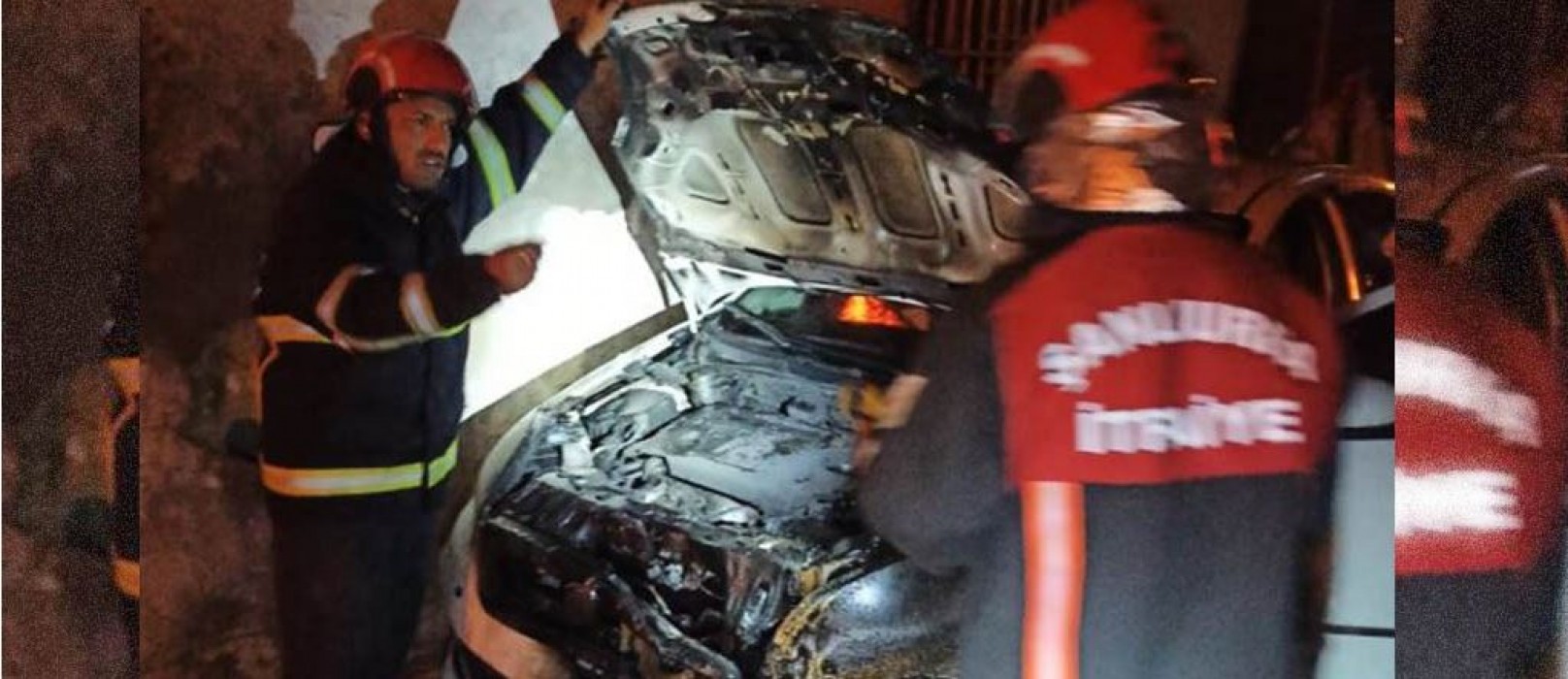 Urfa’da 2 Otomobile Kundaklama
