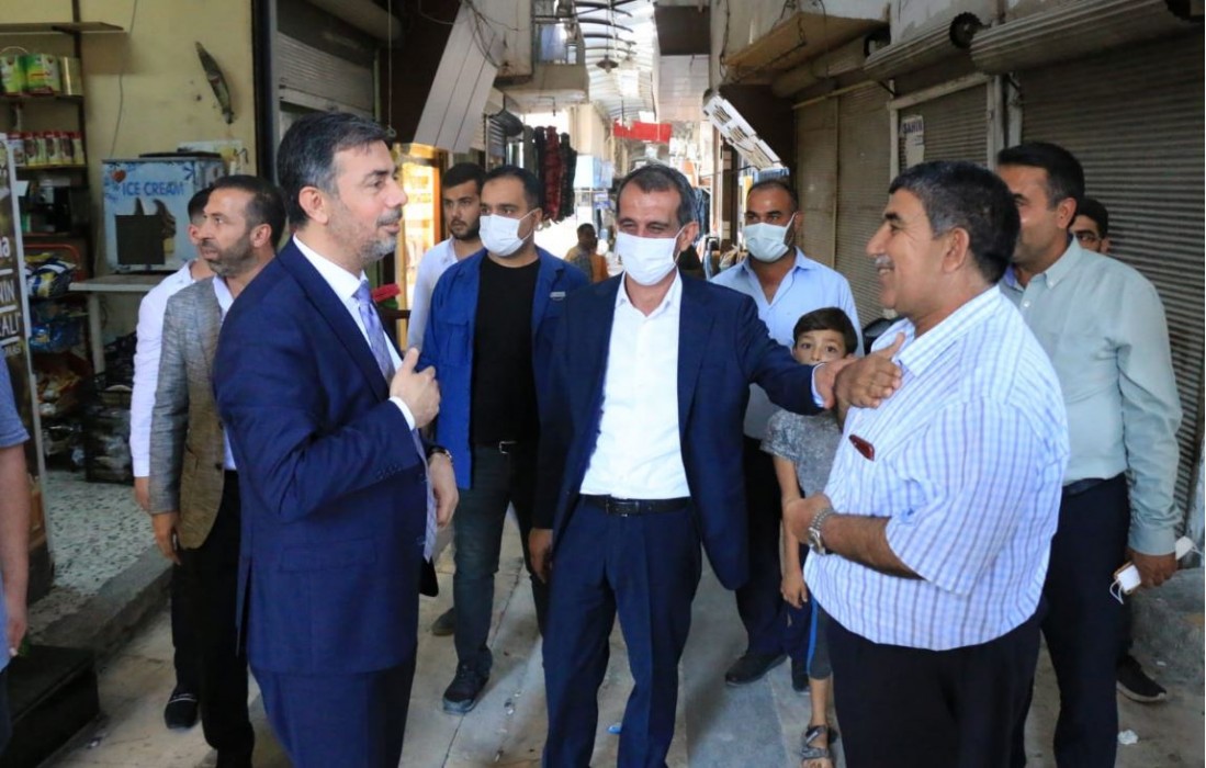 Urfa AK Parti Birecik’e Çıkarma Yaptı