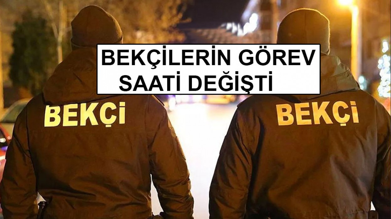 Vatandaşlar, Bekçilerin Çalışma Saatlerinde Düzenleme Yapılmasını İstedi
