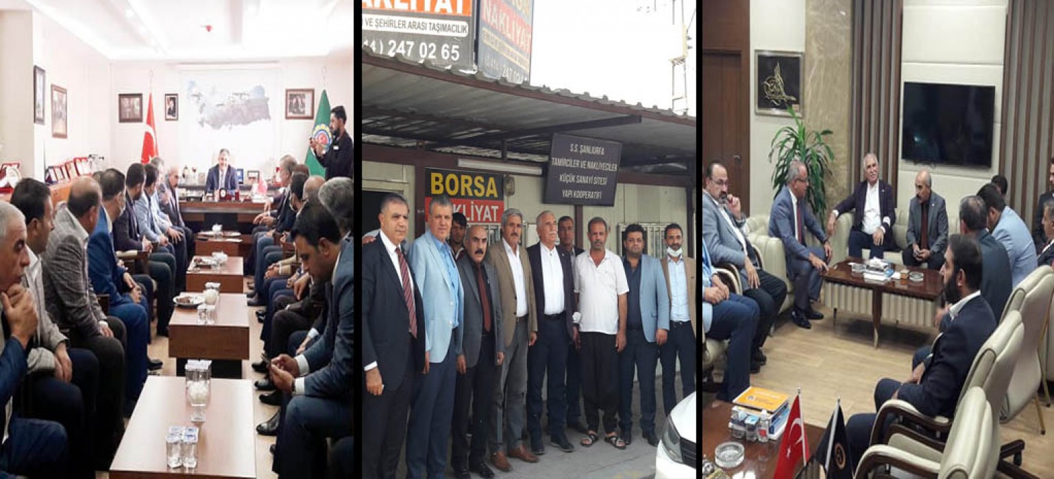 CHP’li 7 Vekil, Urfa’da Sorunları Dinliyor !