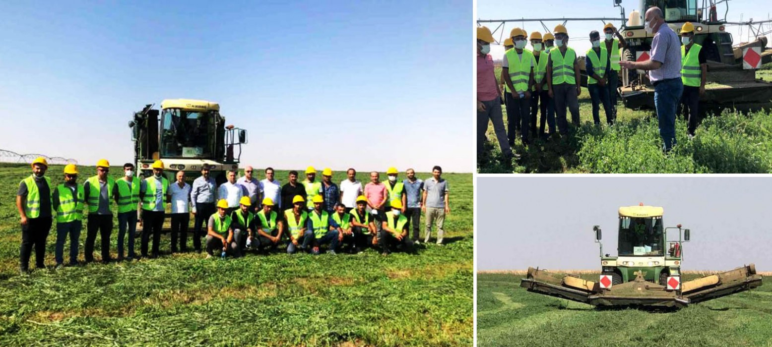 Ceylanpınar’da Çayır Biçme Makinesi Operatörlüğü Kursu