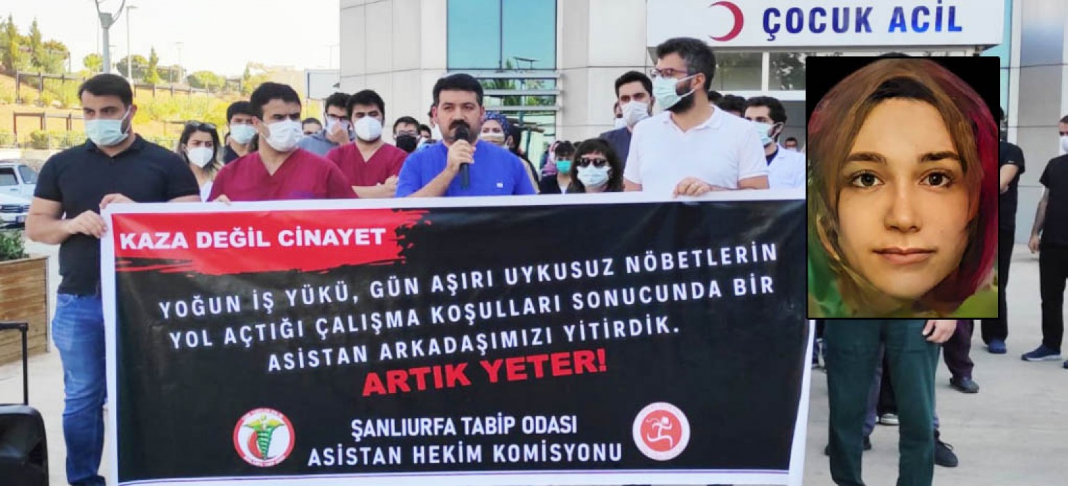 Urfa'da Sağlıkçılar Berin Şen’i Andı