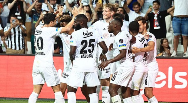 Beşiktaş farklı galibiyetle 3 puan aldı