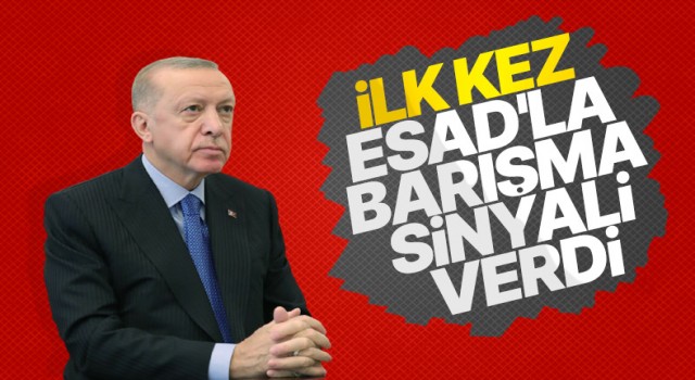 Cumhurbaşkanı Erdoğan'dan Suriye ile yeni döneme yeşil ışık